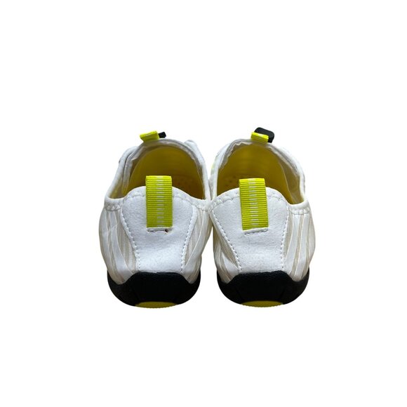 Grounded Footwear Unisex White/Yellow Water Quick-Dry Swim Shoes Size M6.5 W8 - Picture 7 of 10